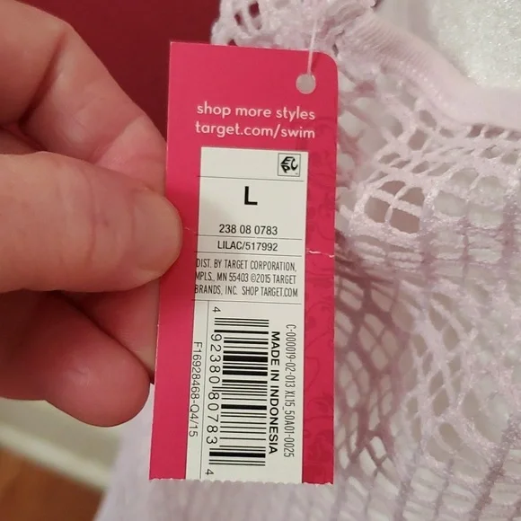 NWT !🔥 Beach cover-up Mermaid top Sz L - Picture 5 of 6